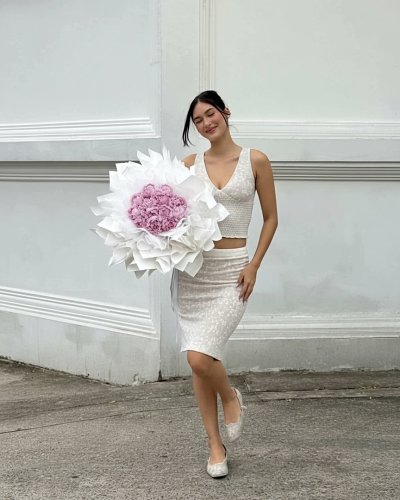 Fluffy Wrapping Peonies 10-Stems